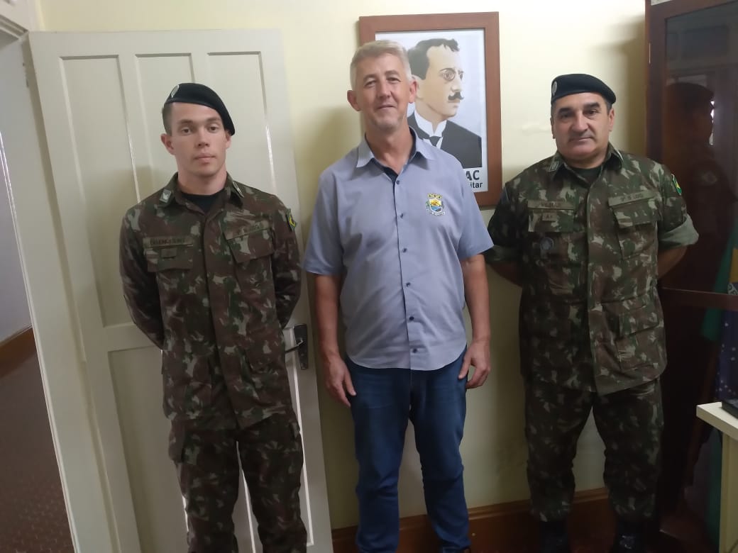 POSTO DE RECRUTAMENTO E MOBILIZAÇÃO DE SANTIAGO REALIZA VISITA DE ORIENTAÇÃO TÉCNICA NA JUNTA DE SERVIÇO MILITAR DE SÃO JOSÉ DO INHACORÁ